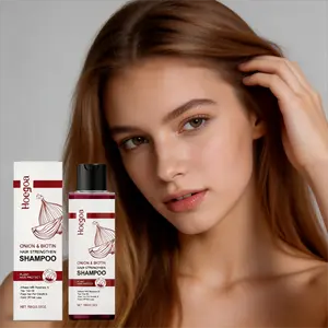 Onion & Biotin Infused Shampoo with Rosemary Oil, Tea Tree Oil – Plant-Based Daily Hair Care for a Refreshed Scalp