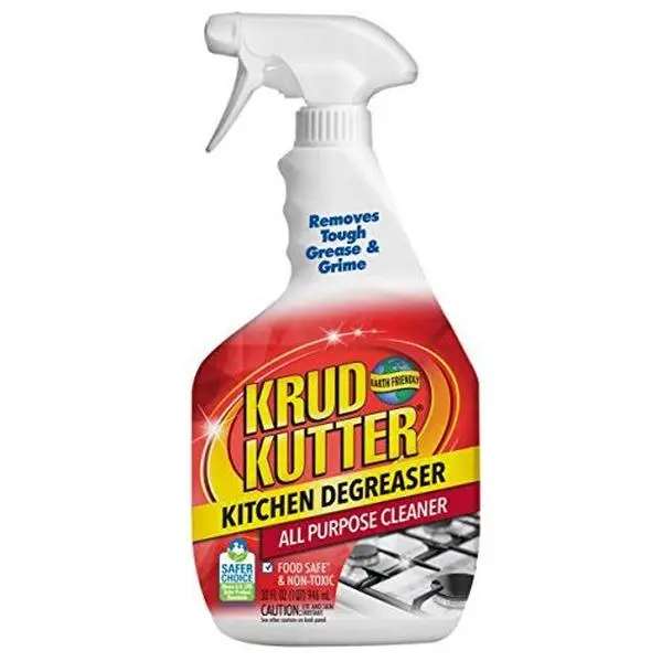 Rust-Oleum Krud Kutter 1637966 32 oz Nontoxic Ready-to-Use Household Spray - Cleaning, Degreasing All-Surface Kitchen Cleaner & All-Purpose Cleaner, Degreasing Kitchen Cleaners