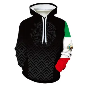 Sleeve Flag Hoodie By Wearva - Pullover Comfortable Sweatshirt with Unique Design and High-Quality Material - Fits, Menswear, Womenswear, Sweatshirts, Tops