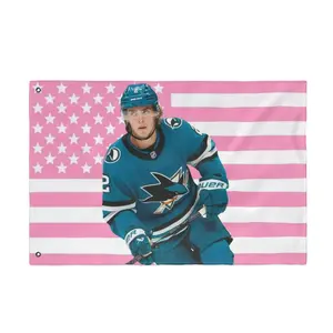 Will Smith Hockey Theme Durable Tapestry with Modern Stripe Design, Home Decor Tapestry for Room Decoration, Summervibes Home Supply