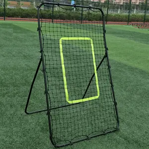 Professional Rebound Soccer Baseball Goal for Outdoor Training | Portable & Lightweight | Durable Galvanized Steel & PE Net