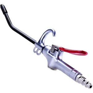 High Volume Air Blow  Alluminum Rubber Guard Air Flow Nozzle,Industrial Household Air Blower ,Pneumatic Air Compressor Accessories Dust Cleaning Tool