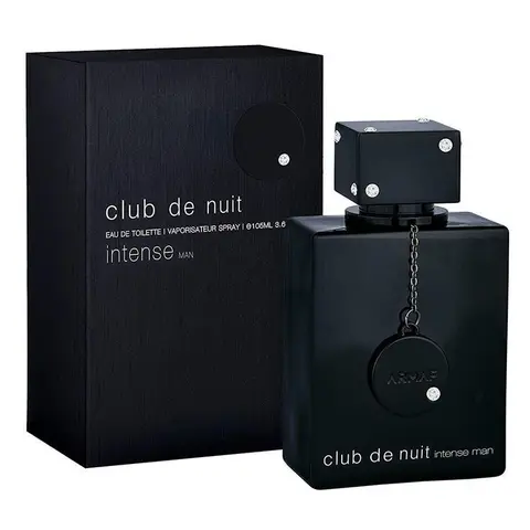 ARMAF Club de Nuit Intense Men EDT - Black, 3.6 Fl Oz Fragrance Perfume Scent Scented intense man armaf perfume aroma scent