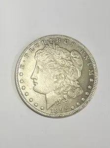 1893-S Morgan Silver Dollar Raw Ungraded San Francisco Mint