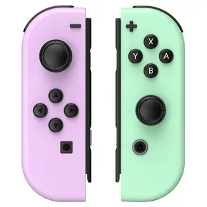 Garyki Wireless Switch Controller for Switch/Lite/OLED, Dual Vibration & Motion Control-Purple Green