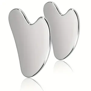 Stainless Steel Gua Sha Massage Board, Facial Neck Full Body Gua Sha Tool, Skincare Gua Sha Board, Face Massager, Beauty Instrument