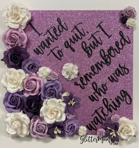 Graduation Cap Topper Remembered Who Was Watching