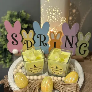 ICED PINEAPPLE CILANTRO Soy Candle 10 oz Vegan Clean Fragrance Cotton Wick Pet Friendly Spring Decor