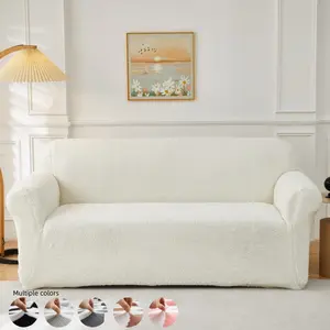 Pet-Friendly Reusable Sofa Cover, Sofa Protector, Anti-Dirty, Dustproof & Elastic Fabric, Thickened Winter Design, Fits 1/2/3/4/l-Shaped Sofas