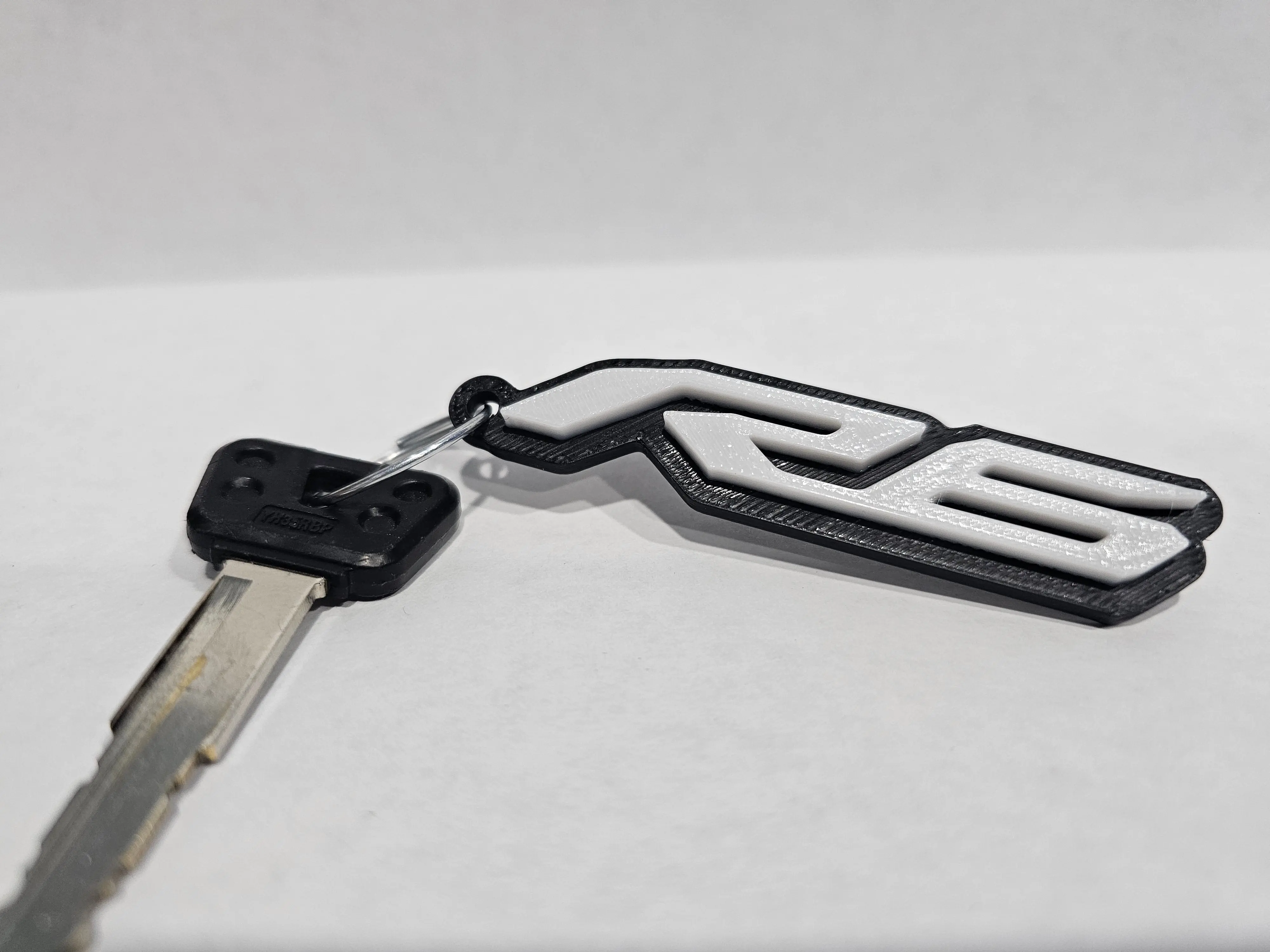 R6 Motorcycle Keychain 3D Printed PLA Filament Durable Stylish Accessory for Riders Customizable