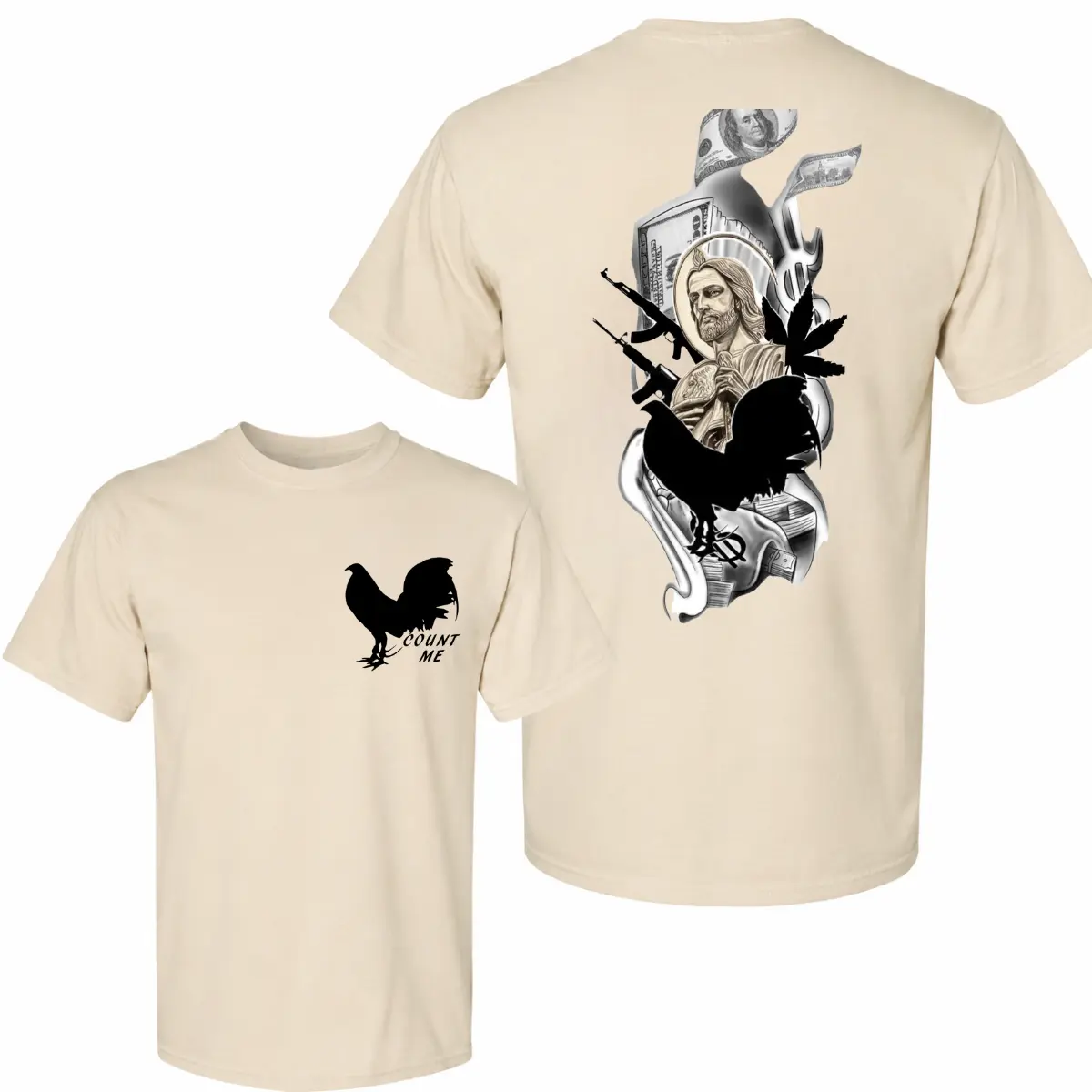 Gamefowl Streetwear Shirt, Rooster Graphic T-Shirt, Count Me In Game Farm Tee, Vintage Gamefowl Apparel, Country Rooster Shirt, Farm Life Graphic Tee, Gamefowl Gift for Men