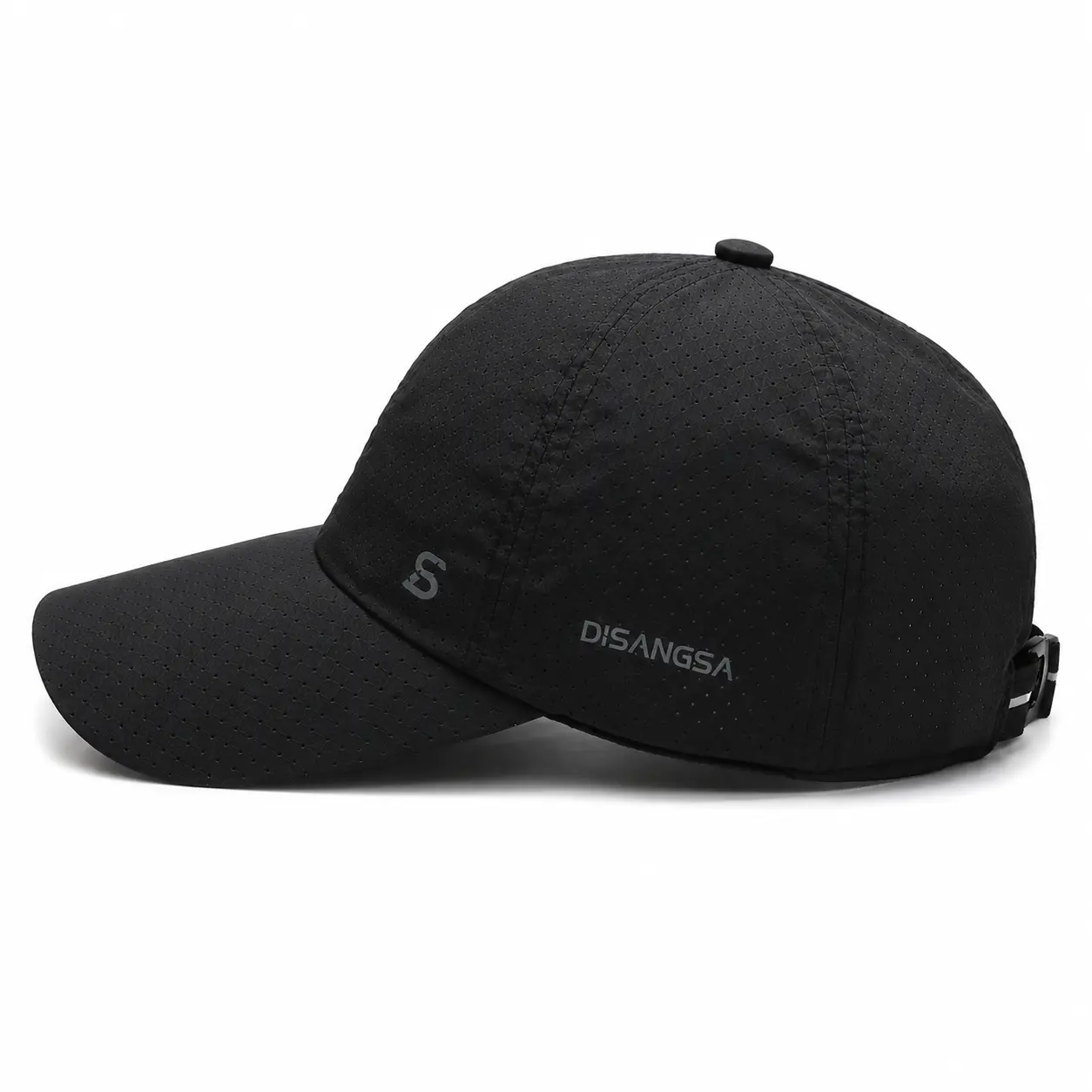 Male Adults' UV-Resistant Mesh Fabric Baseball Cap - 1/2 Pack, Breathable, Quick-Dry Sports Hat for Summer Biking, Outdoor Activities
