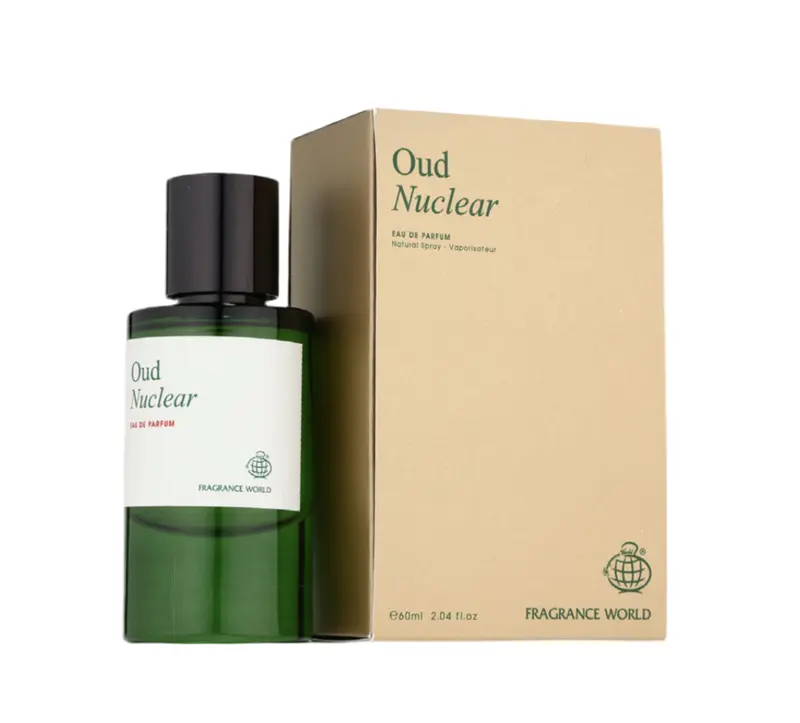 Oud Nuclear EDP Perfume By Fragrance World 2oz / 60ml Eau De Parfum Highly Scented