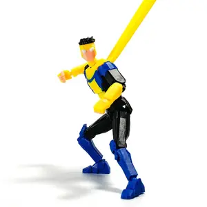 3D Printed Invincible Superheroes Anime Multi-Jointed Shapeshift Toys Action Figures Mannequin Model Ornaments Gifts