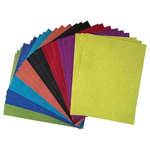 Crafts & Sewing LDRS Creative Halloween Fine Glitter Card Stock - 24 Sheets