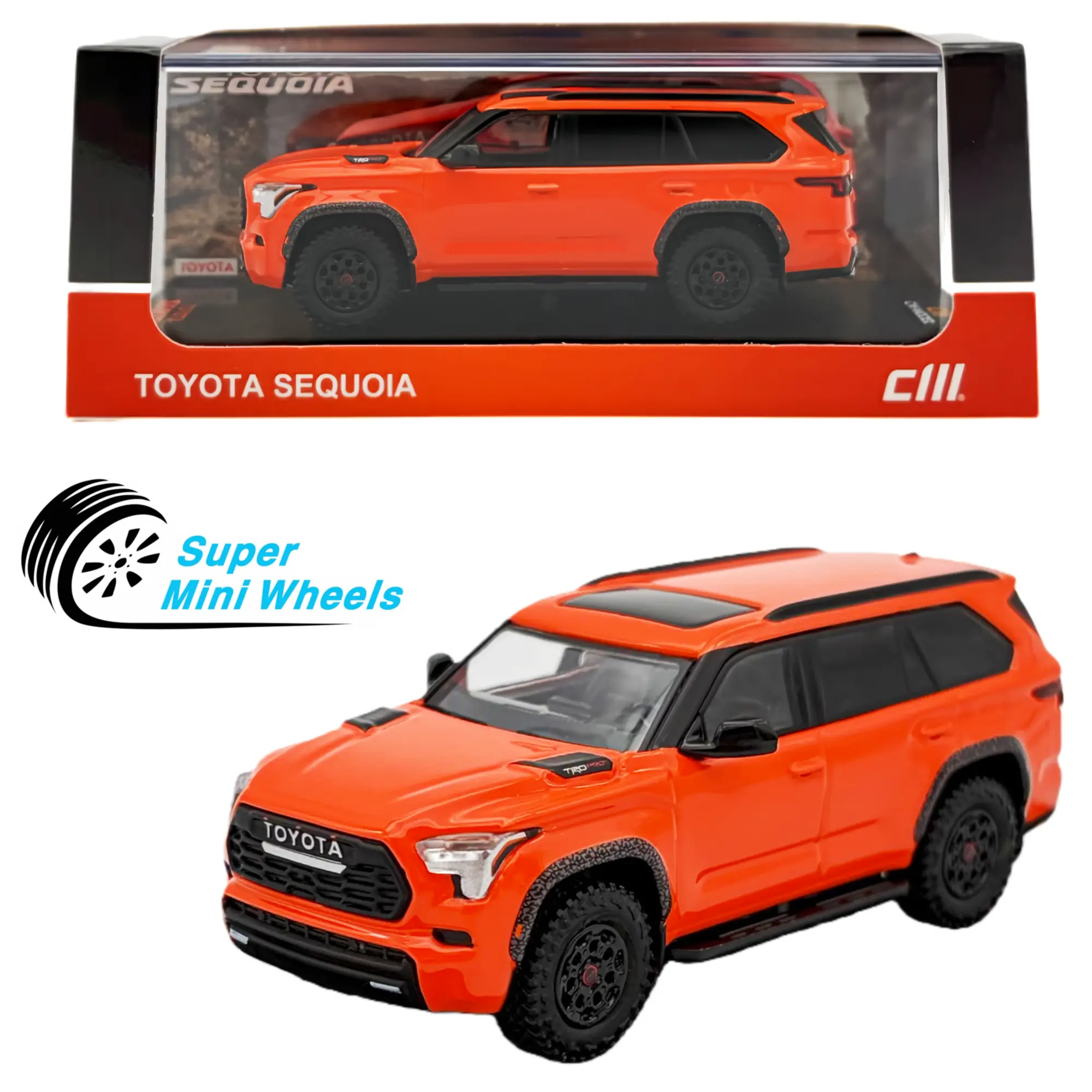 CM Model 1:64 Toyota Sequoia TRD-PRO – Solar Octane CM Model 1:64 Toyota Sequoia TRD-PRO – Solar Octane