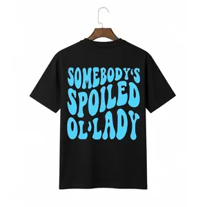 Somebody's Spoiled Ol'lady Shirt, Spoiled Wife Tee, Unisex T-Shirt, Gifts For Her Women Birthday, Short Sleeve Tee Shirt Fit Cotton Womenswear