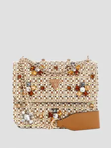 GUESS Unisex Beauvoir Convertible Crossbody