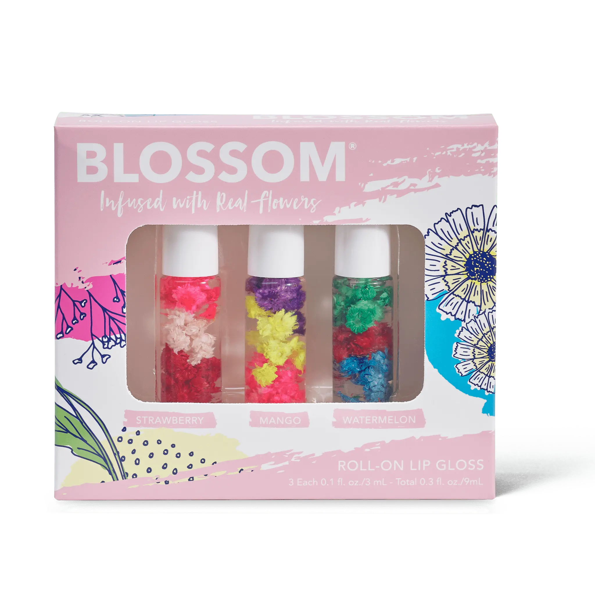 3 Piece Set - Mini Roll-On Lip Gloss