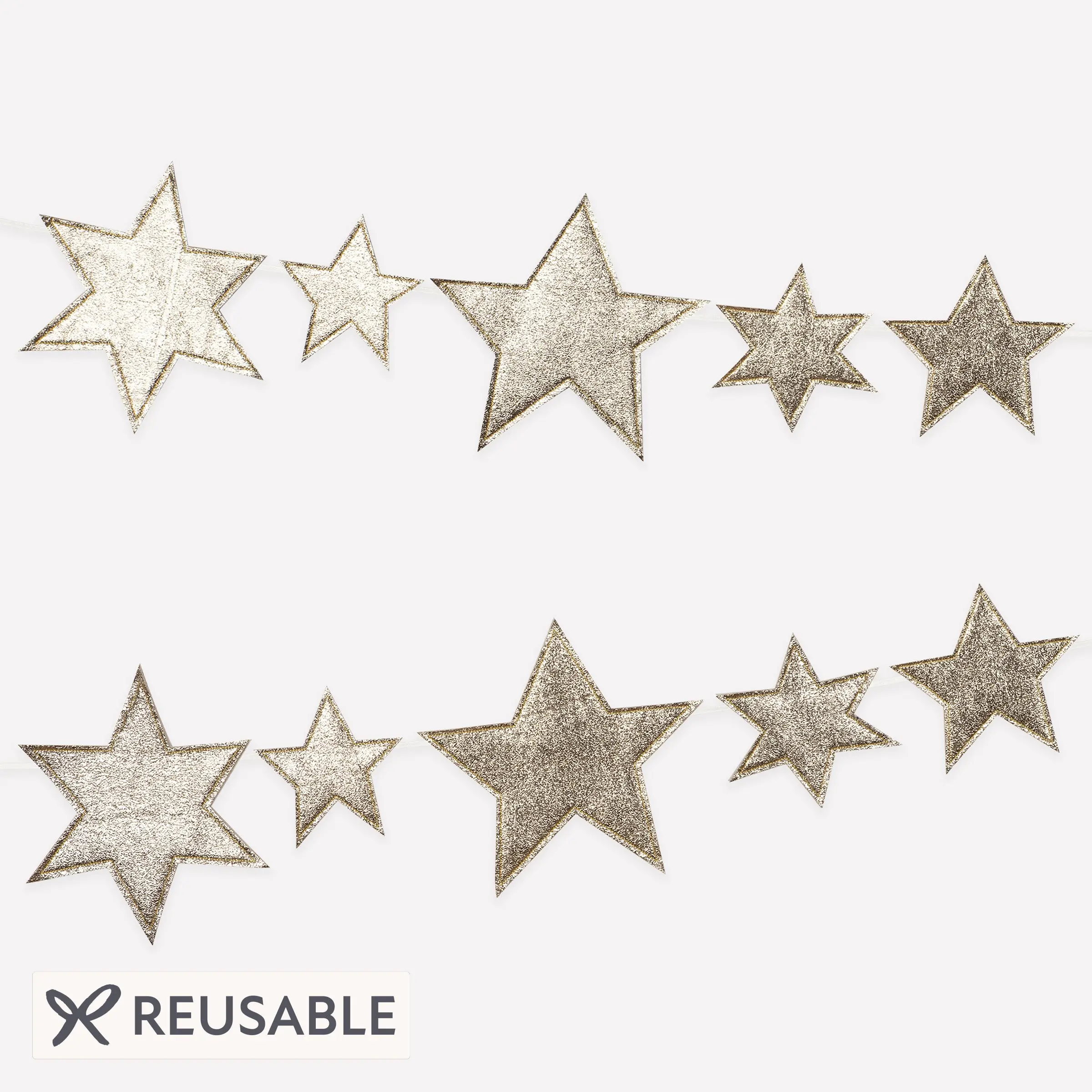 Fabric Star Garland