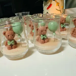 Gender Reveal Souvenir Candle - Perfect for Party Decor Decoration Ornaments