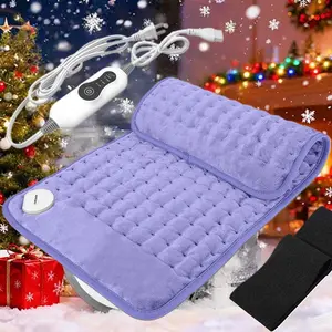 Large-size elastic strap heating pad with portable design, ideal for relieving pain in the back, legs, neck and shoulders, waist, and other areas. Features three temperature settings, automatic shut-off, and overheat protection. microwavable pet Adjustabl