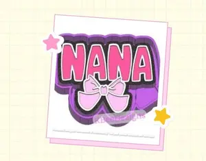 NaNa with Bow, Freshie Mold, Silicone, or 3D Printed Housing