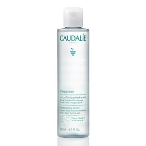 Caudalie Vinoclean Moisturizing Toner with Rose Water 6.7oz 200ml for All Skin Types Hydrating Toner