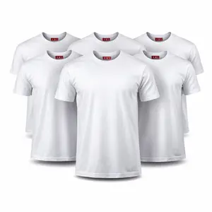 6 Pack - S&W 100% Premium Cotton Crew Neck T-Shirt