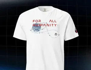 Artemis II For All Humanity - NASA Comfort Colors Shirt