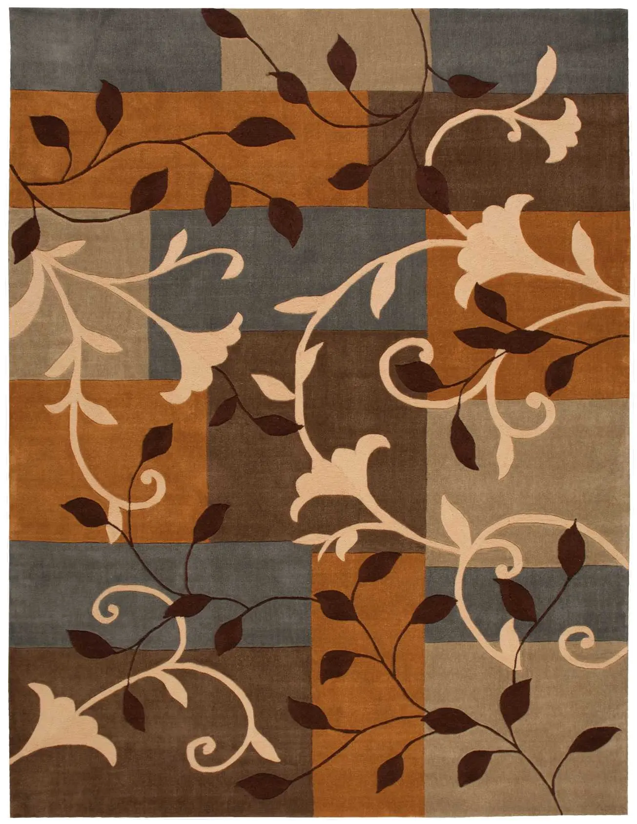 Nourison Home Contour CON01 Multicolor Contemporary Tufted Rug