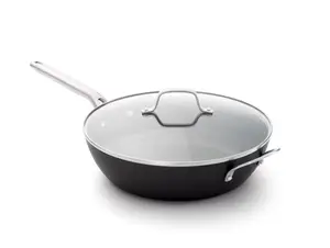 Calphalon Hard-Anodized Nonstick 12" Jumbo Frying Pan with Lid