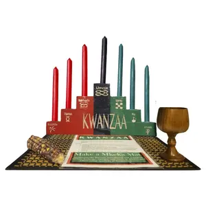 Kwanzaa w/ Principles & Symbols of Kwanzaa Celebration Set