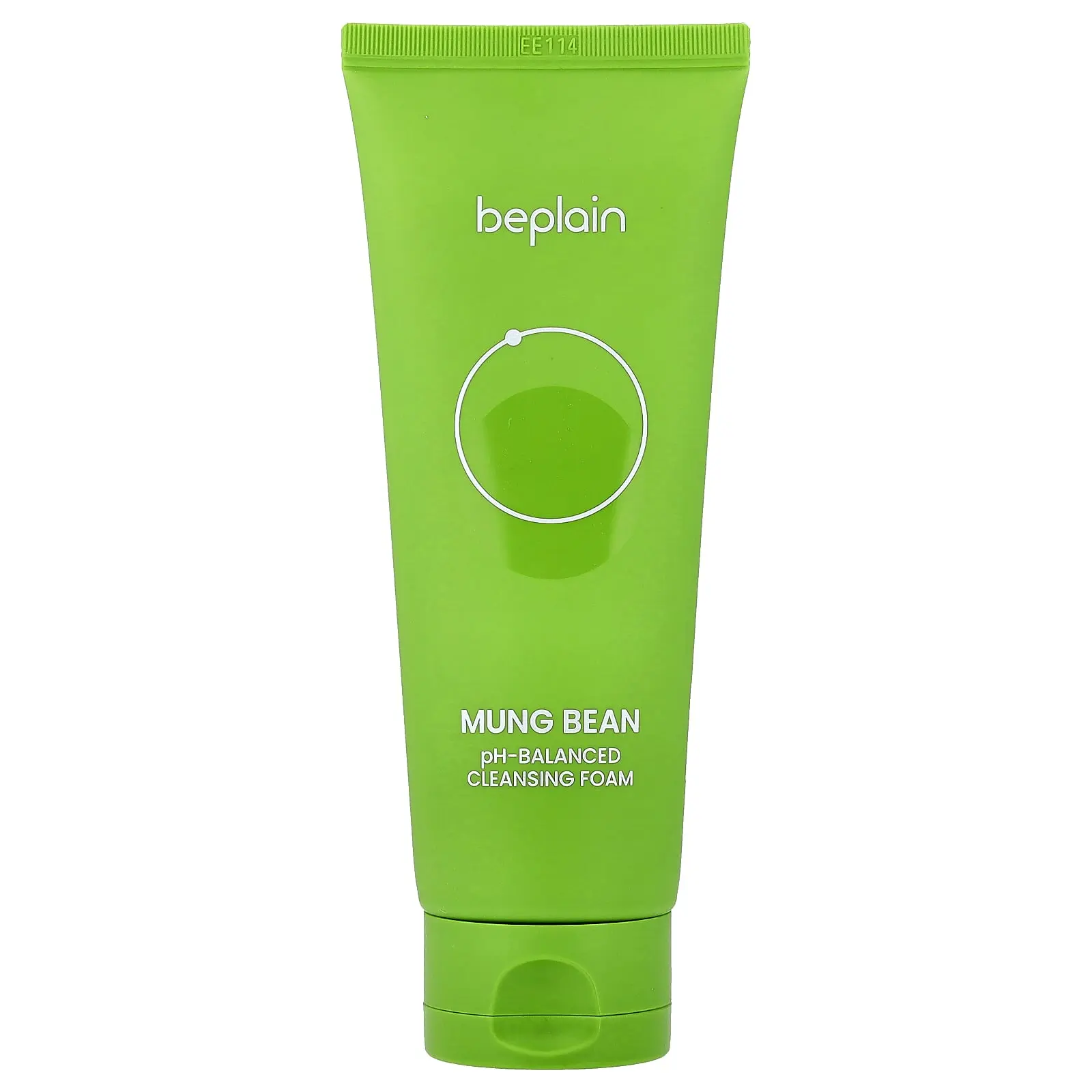 Beplain Mung Bean, pH-Balanced Cleansing Foam, 5.41 fl oz (160 ml)
