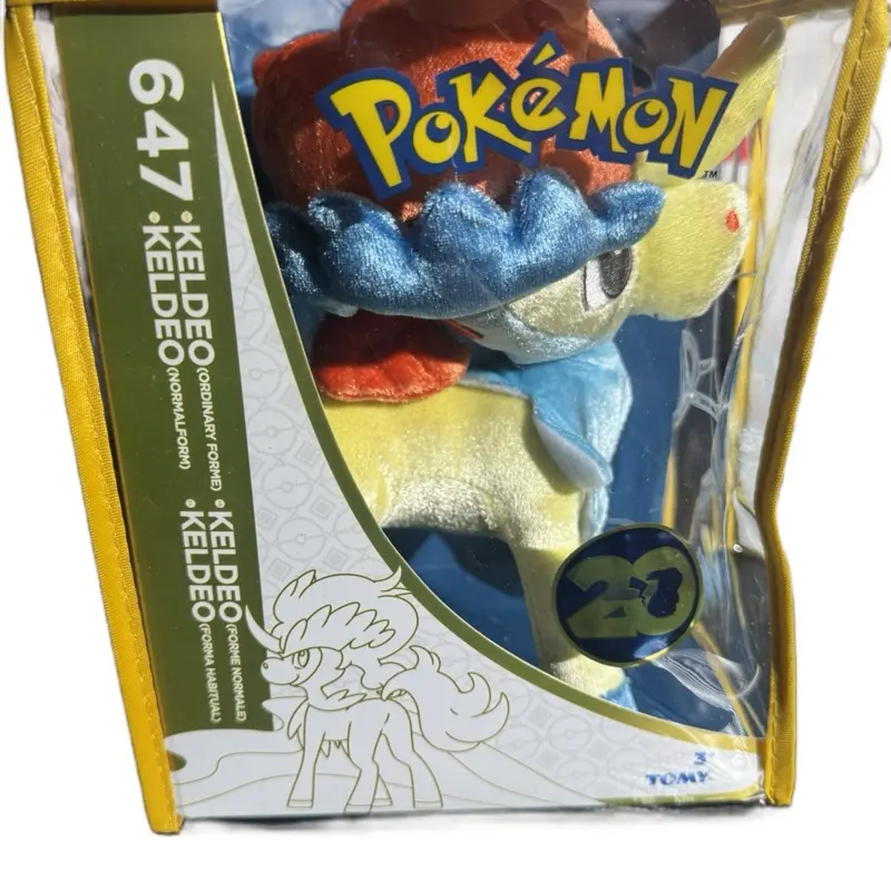 Pokémon 20th Anniversary Toys R Us Plush - KELDEO