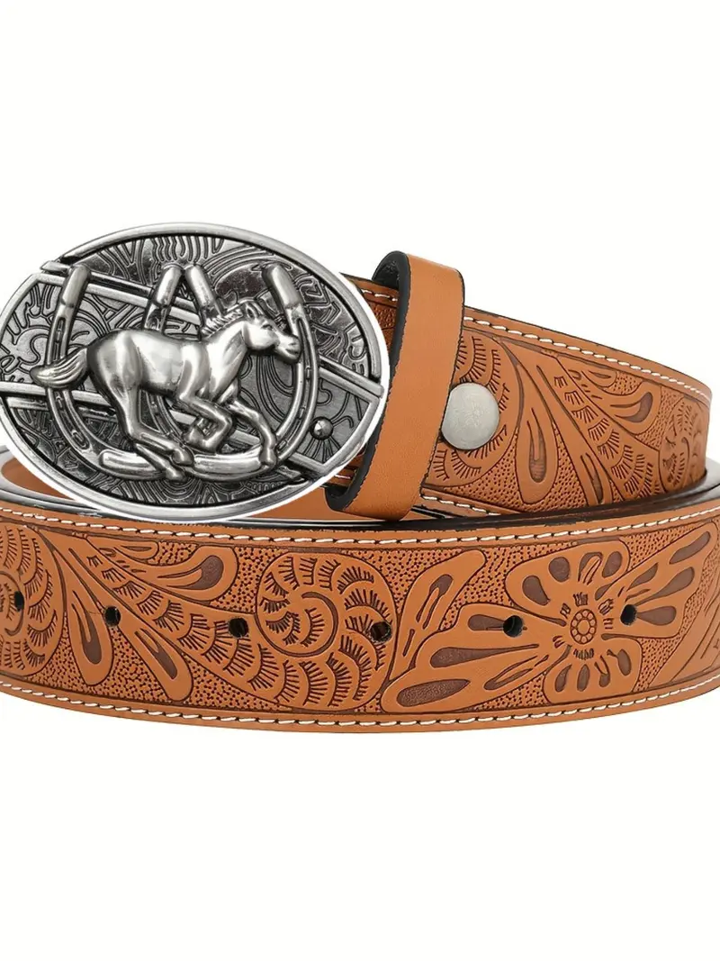 johnny western cowboy belt - TikTok Shop display picture 3