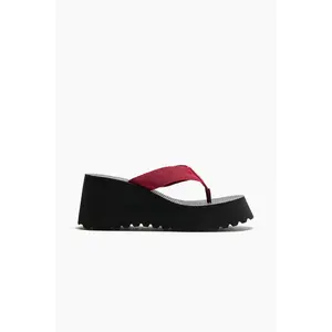 H&M Wedge-heeled flip-flops
