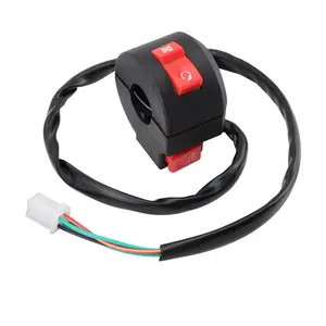 TAOTAO Left Kill Start Stop Switch with 4 Wires Connector for 110cc 125cc ATV Quad Boulder B1 TFORCE Cheetah Models