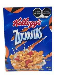 Kellogg's Zucaritas – Mexican Frosted Corn Flakes Cereal – 9.17 oz (260 g)