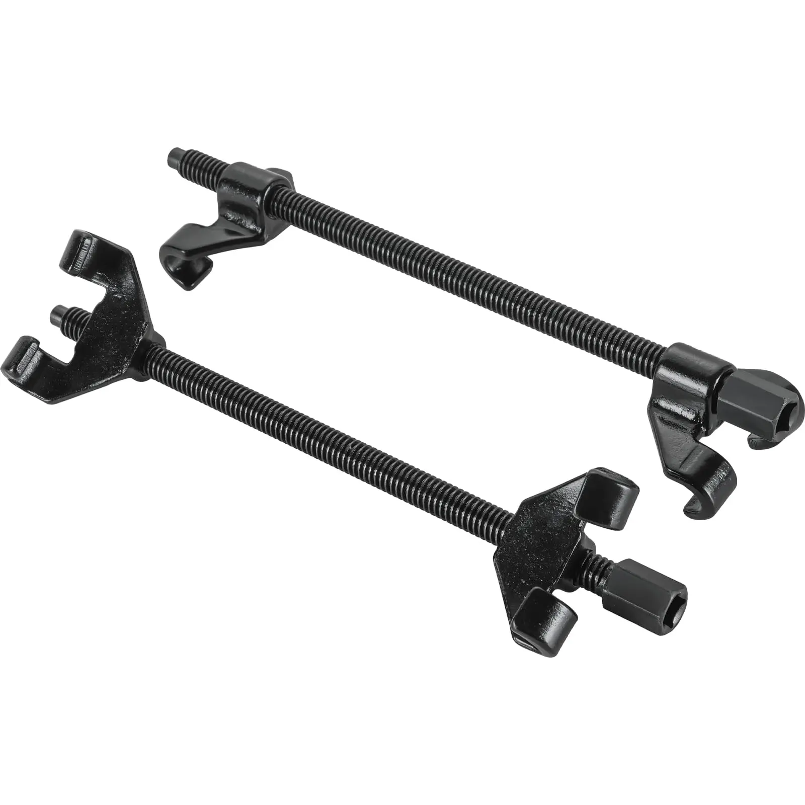 2PCS 14" Coil Spring Compressor Tool | Heavy Duty Suspension Strut Remover Installer Tool Kit Macpherson Coil Spring Compressor Automotive Strut Spring Compressor with 2 Steel Jaws