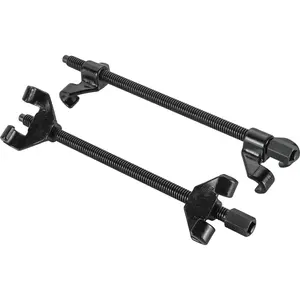 2PCS 14" Coil Spring Compressor Tool | Heavy Duty Suspension Strut Remover Installer Tool Kit Macpherson Coil Spring Compressor Automotive Strut Spring Compressor with 2 Steel Jaws