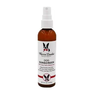 Warren London Dog Sunscreen With Aloe Vera Moisturizer 4 Oz Sun Protection For All Coats & Breeds Non-Oily Lick-Safe Grooming Products