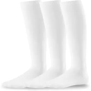 Soccer Athletic Team Sports Knee High Tube Socks Softball Baseball Kids Women Men Unisex