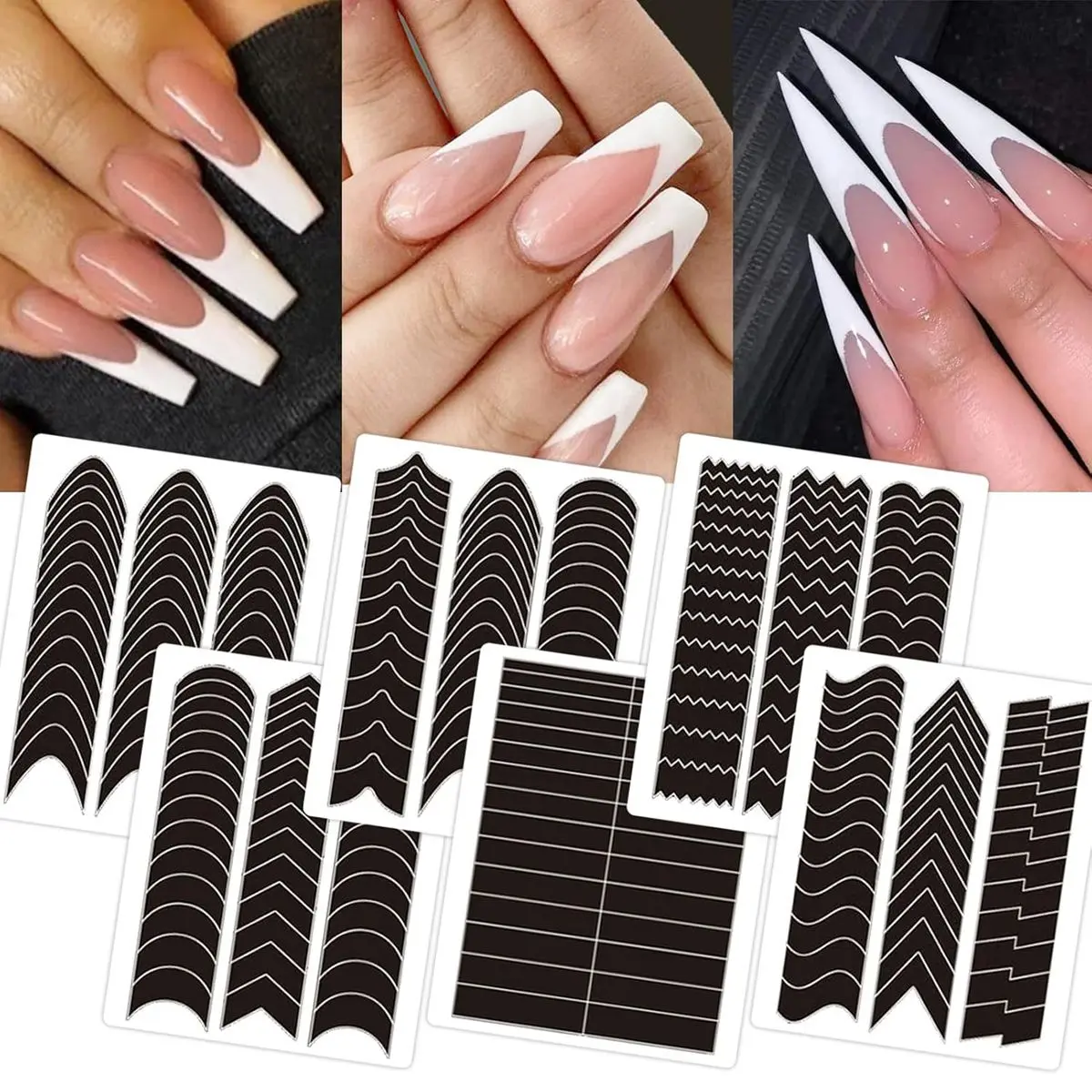 French Manicure, 36 Sheets