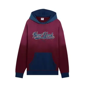 PUMA Mens Wardrobe Essentials Nyc Relaxed Hoodie Casual Outerwear Casual - Red