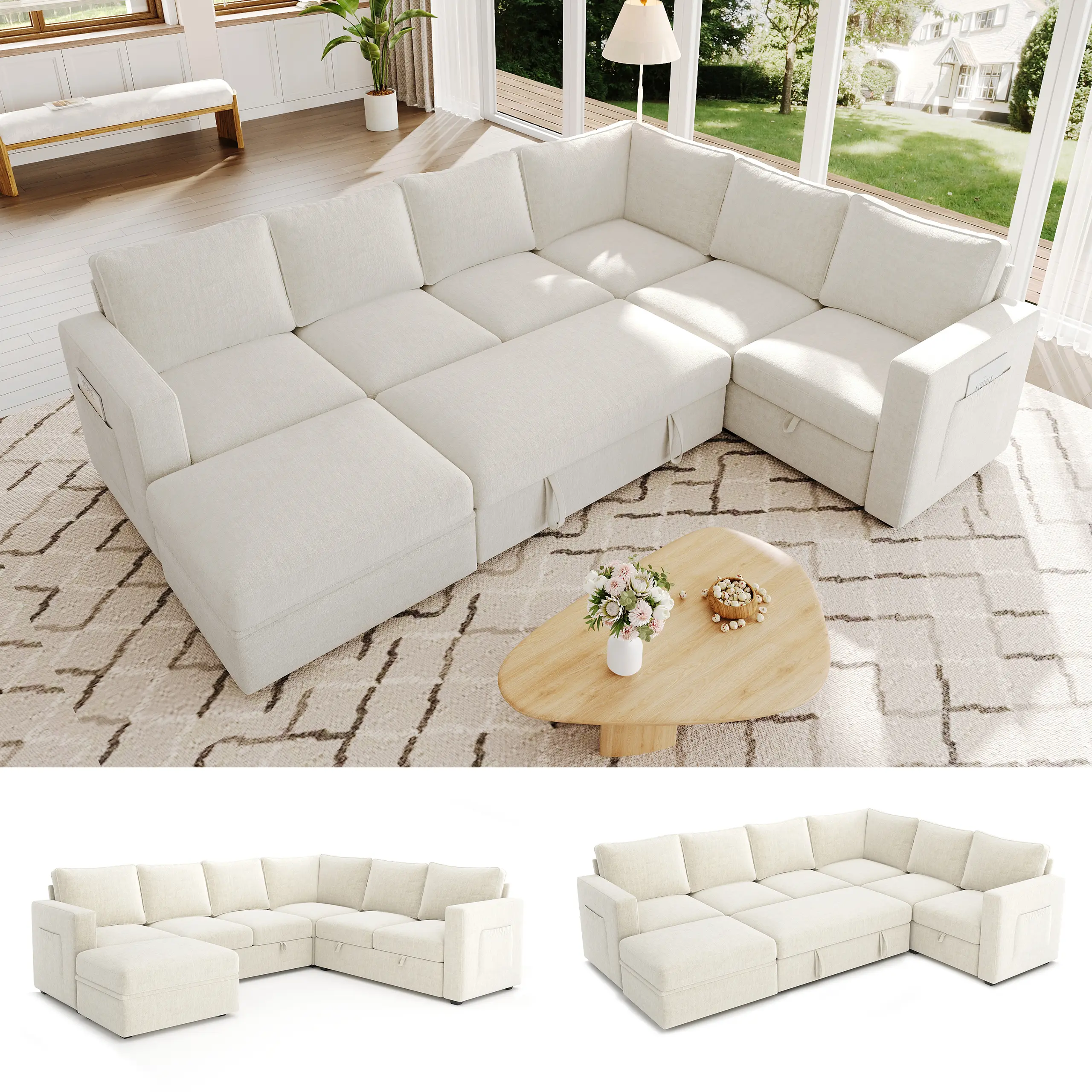 Beige（New）-7Seats