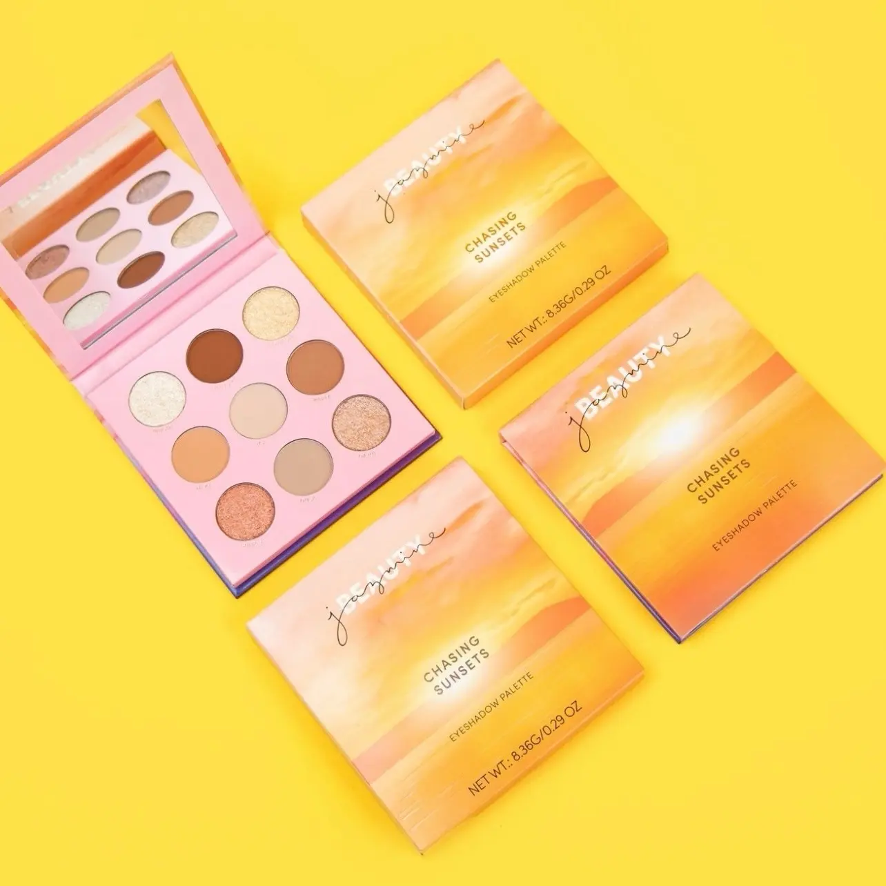 Jazmine Beauty: Chasing Sunsets Eyeshadow Palette