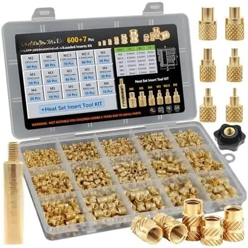 600Pcs M2-M6 Kit+Tools