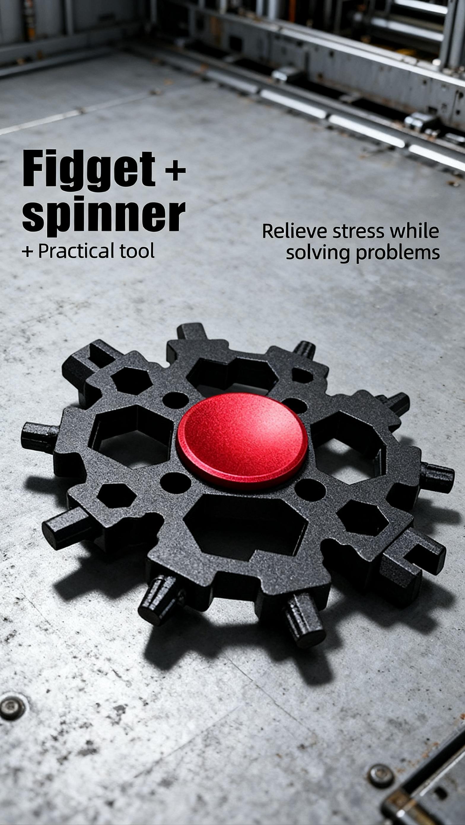 Snowflake Multitool, 23-in-1, Fidget Spinner Combo, Portable Carbon Steel, 2.6 Inch Diameter, Camping Essential, Hiking Gear, Bike Repair Tool, Daily Repairs, EDC Gadget Snowflake Multitool, 23-in-1, Fidget Spinner Combo, Portable Carbon Steel, 2.6 Inch Diameter, Camping Essential, Hiking Gear, Bike Repair Tool, Daily Repairs, EDC Gadget