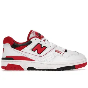 New Balance Men's 550 White Red Basketball Shoes, from StockX